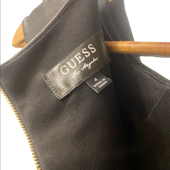 GUESS Cocktail Dress with Leather - Picture 3 of 3